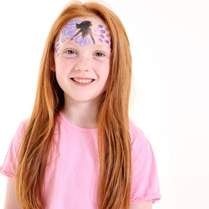 Final step, add small brush strokes using Bright Pink and lilac paints to make your Fairy complete!