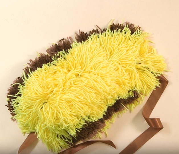 Hoemade Brown and Yellow Lions Mane