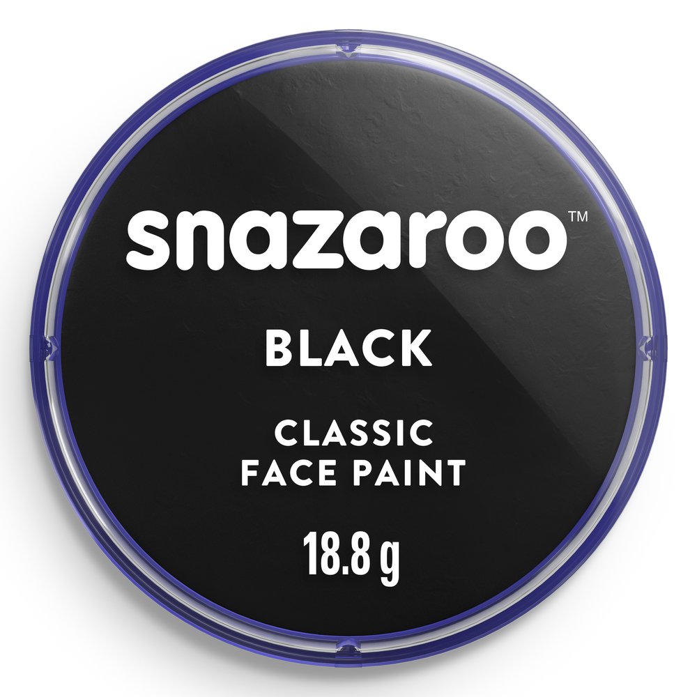 Snazaroo Clásicos - Negro, 18ml