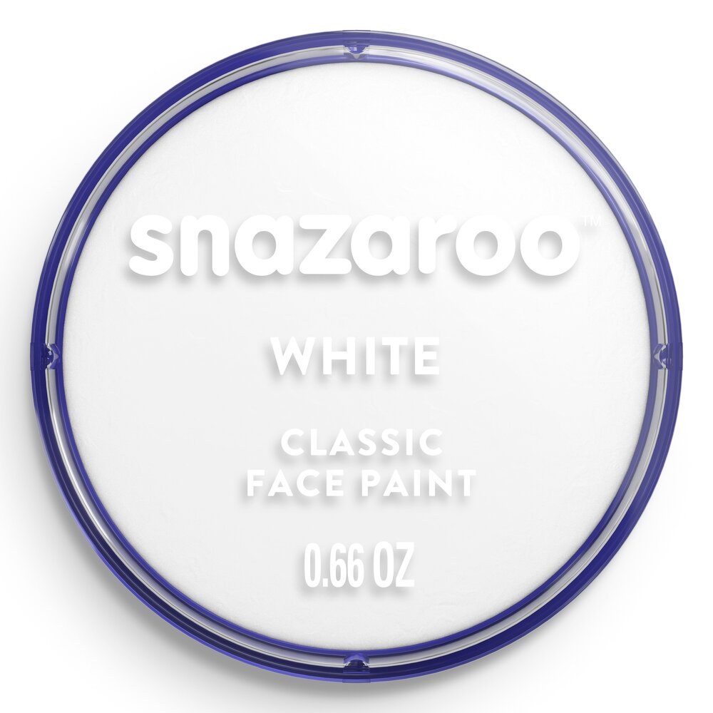 Snazaroo Clásicos - Blanco, 18ml