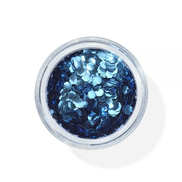 Snazaroo Bio Glitter, Chunky - Ocean Blue, 3g