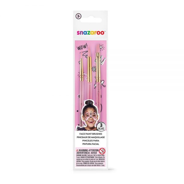 Pink Starter Brushes - Set of 3