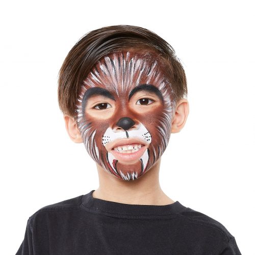 wolf face paint