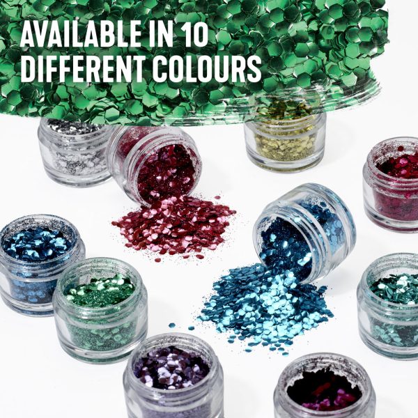 Snazaroo Bio Glitter Kit Green 5g