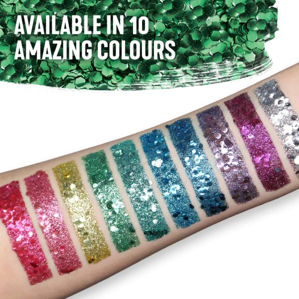 Snazaroo Bio Glitter Kit Turquoise 5g