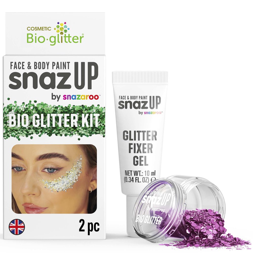 Snazaroo Bio Glitter Kit Fuchsia 5g