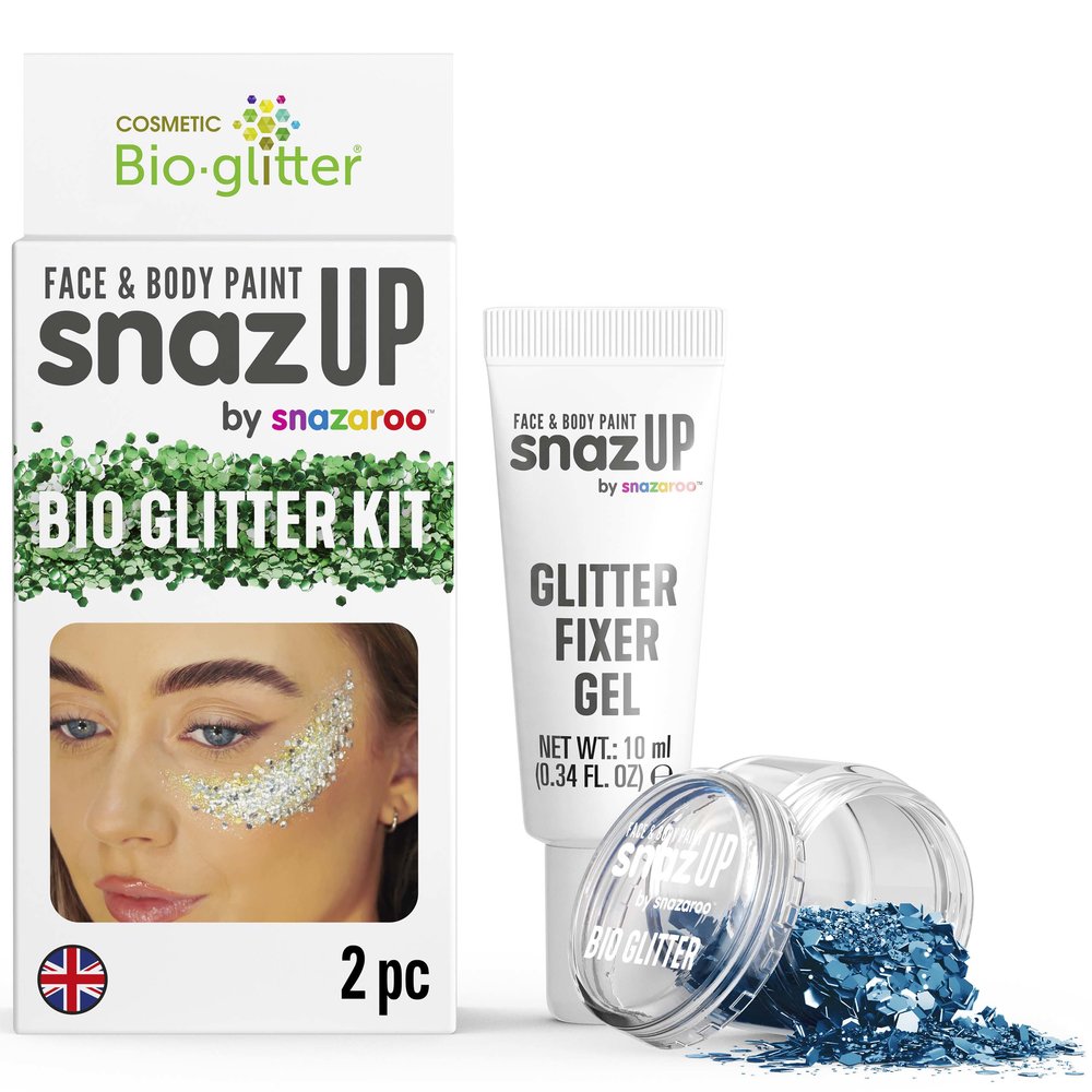 Snazaroo Bio Glitter Kit Ocean Blue 5g
