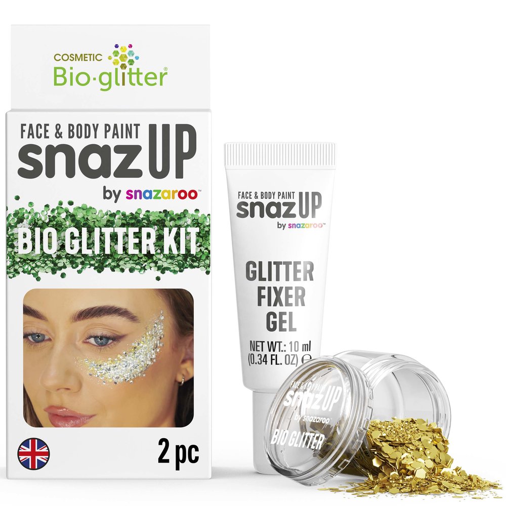Snazaroo Bio Glitter Kit Gold 5g