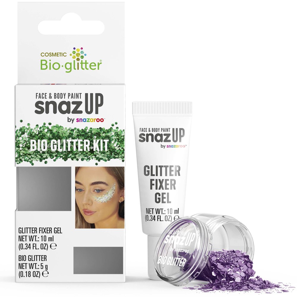 Snazaroo Bio Glitter Kit Violet 5g