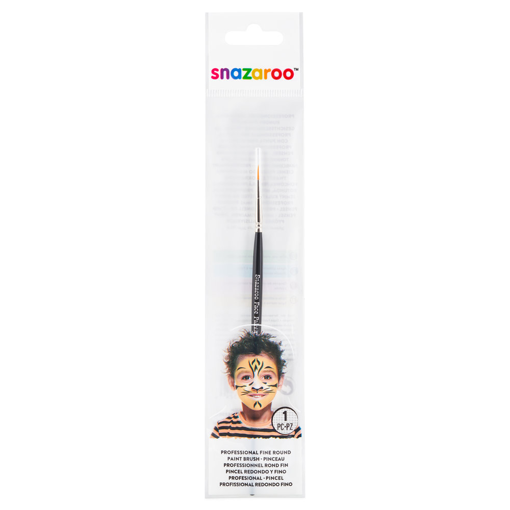 Professional Face Paint Brush - Fine Round