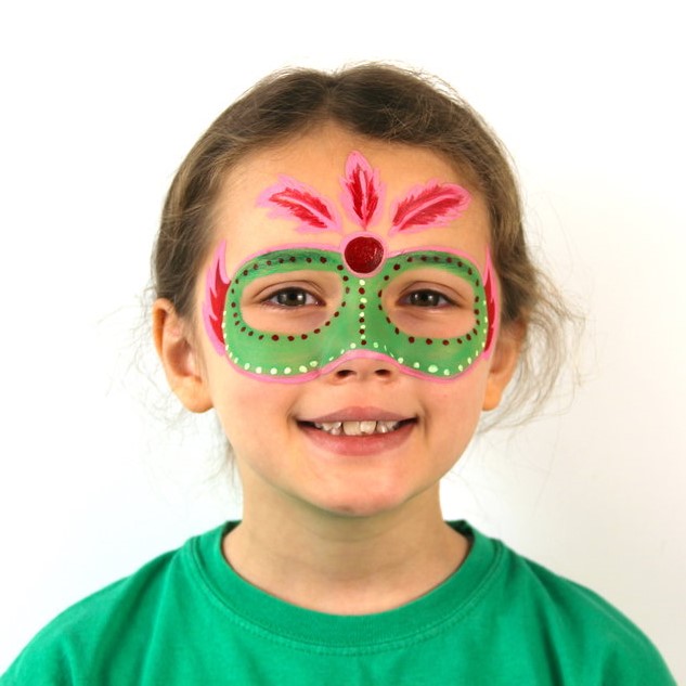 Liberty Face Paint Design