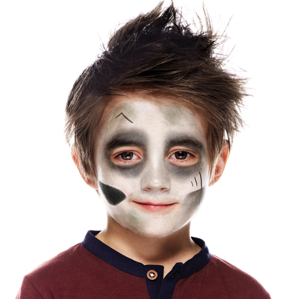 Zombie Face Paint Guide - Follow our 3 Step Zombie Guide | Snazaroo - NA