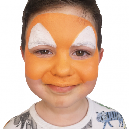 easy tiger face painting