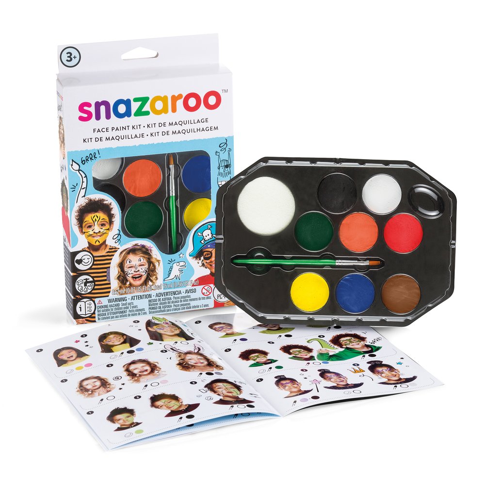 Football Rugby SNAZAROO Supporter Face Painting Kit 