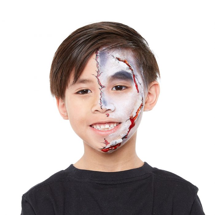 Zombie face paint