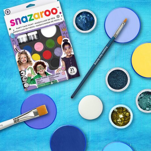 Snazaroo™ Unisex Assorted Colors Face Painting Kit - Basic Supplies - 1  Piece