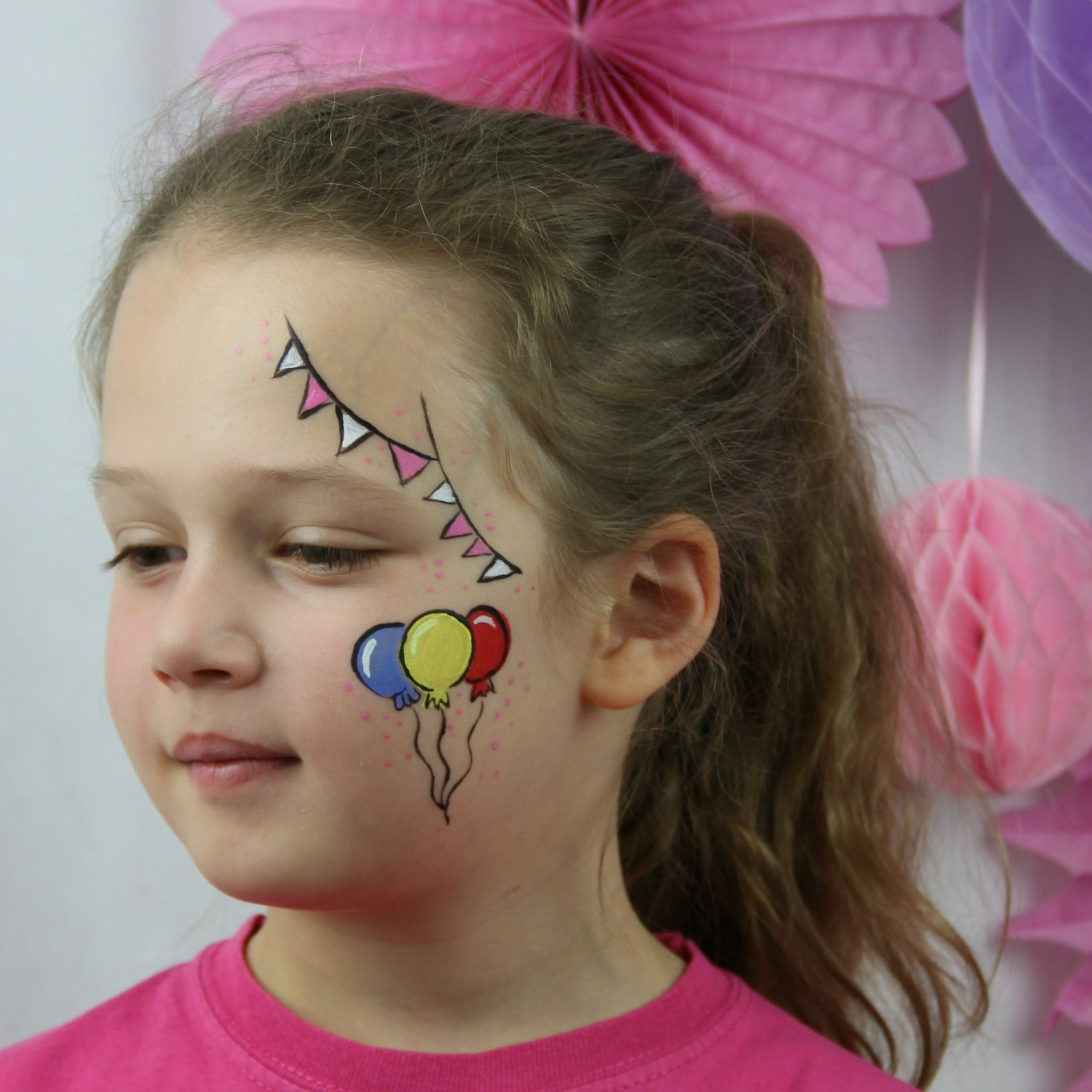 tuto ballon …  Face painting designs, Face painting easy, Face