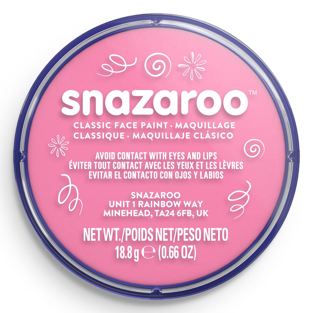 Snazaroo Classic Face Paint - Pale Pink, 18ml