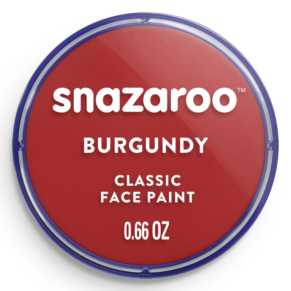 Snazaroo Classic Face Paint - Burgundy, 18ml