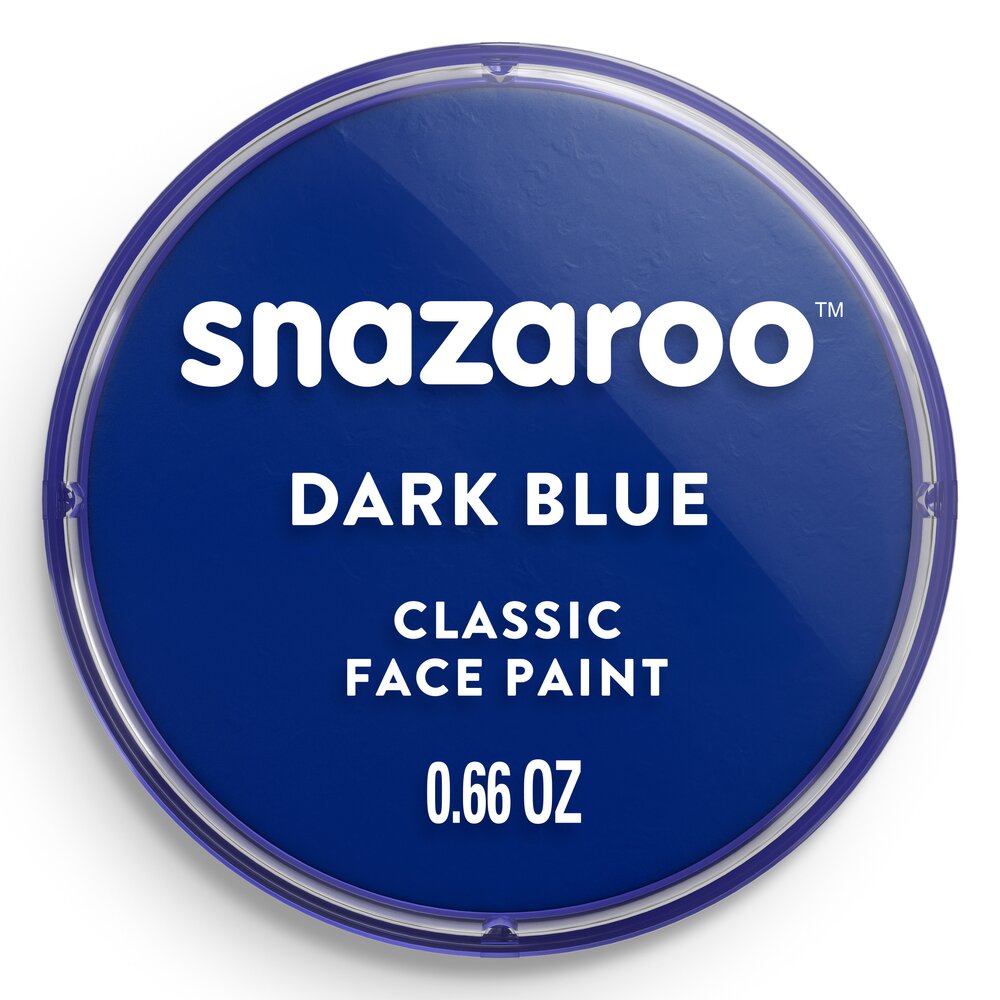 Snazaroo Classic Face Paint - Dark Blue, 18ml
