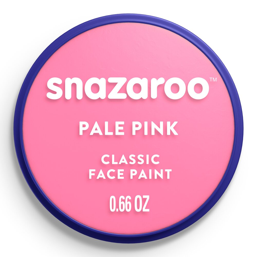 Snazaroo Classic Face Paint - Pale Pink, 18ml
