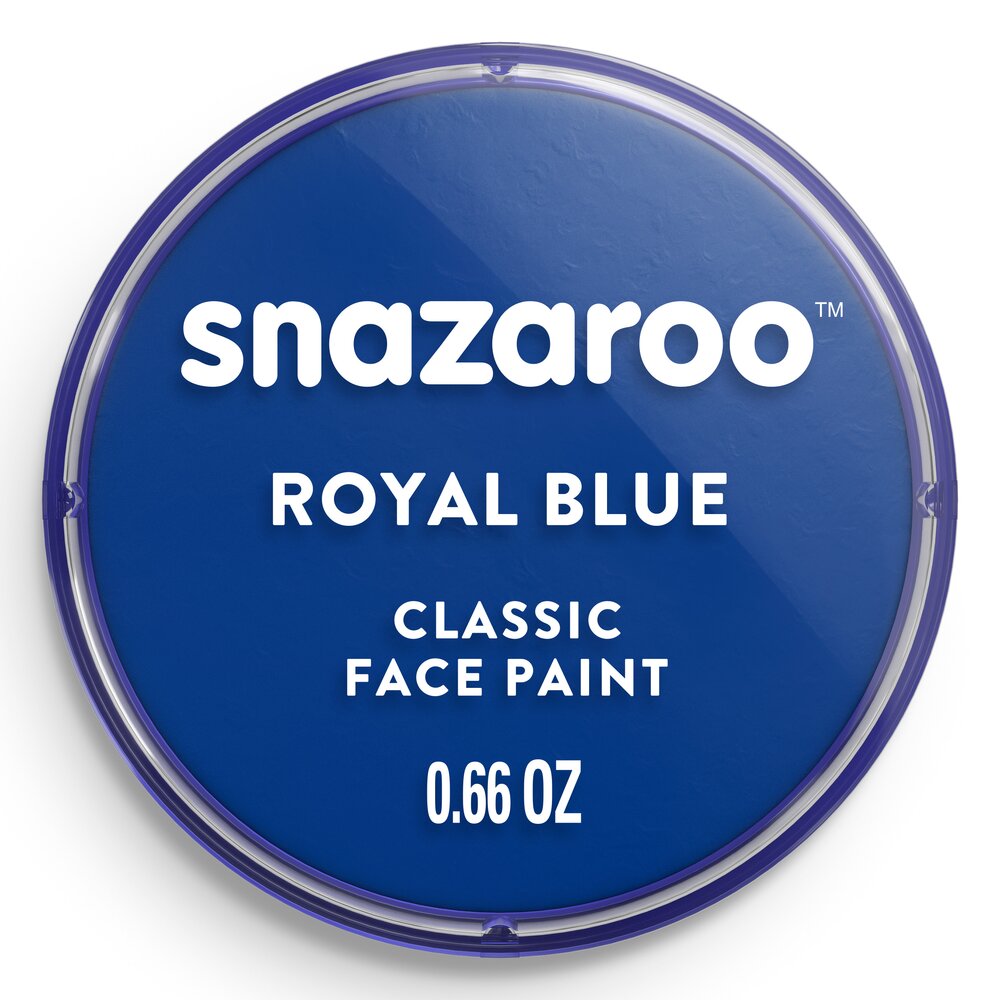 Snazaroo Classic Face Paint - Royal Blue, 18ml