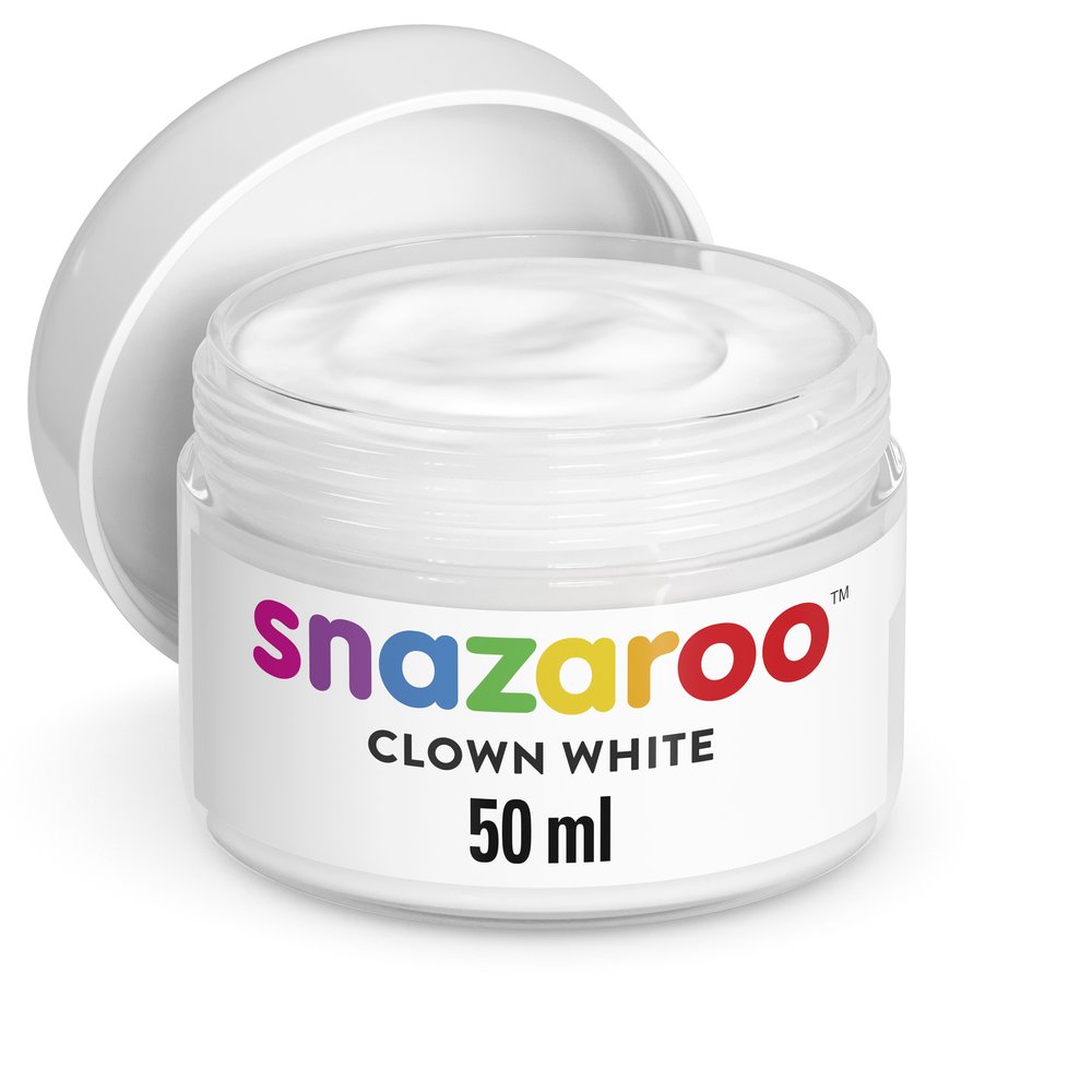 Snazaroo Clown White - Clown White, 50ml
