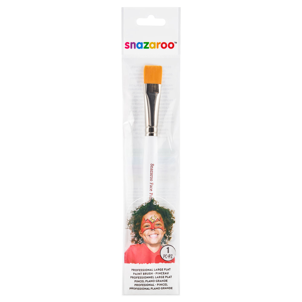 Professional Face Paint Brush - Large Flat