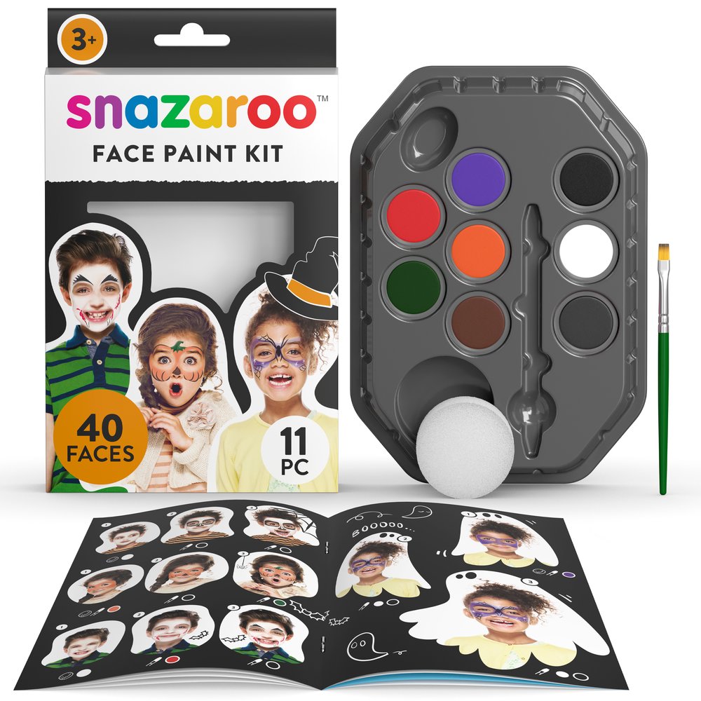 Snazaroo™ Unisex Assorted Colors Face Painting Kit - Basic Supplies - 1  Piece