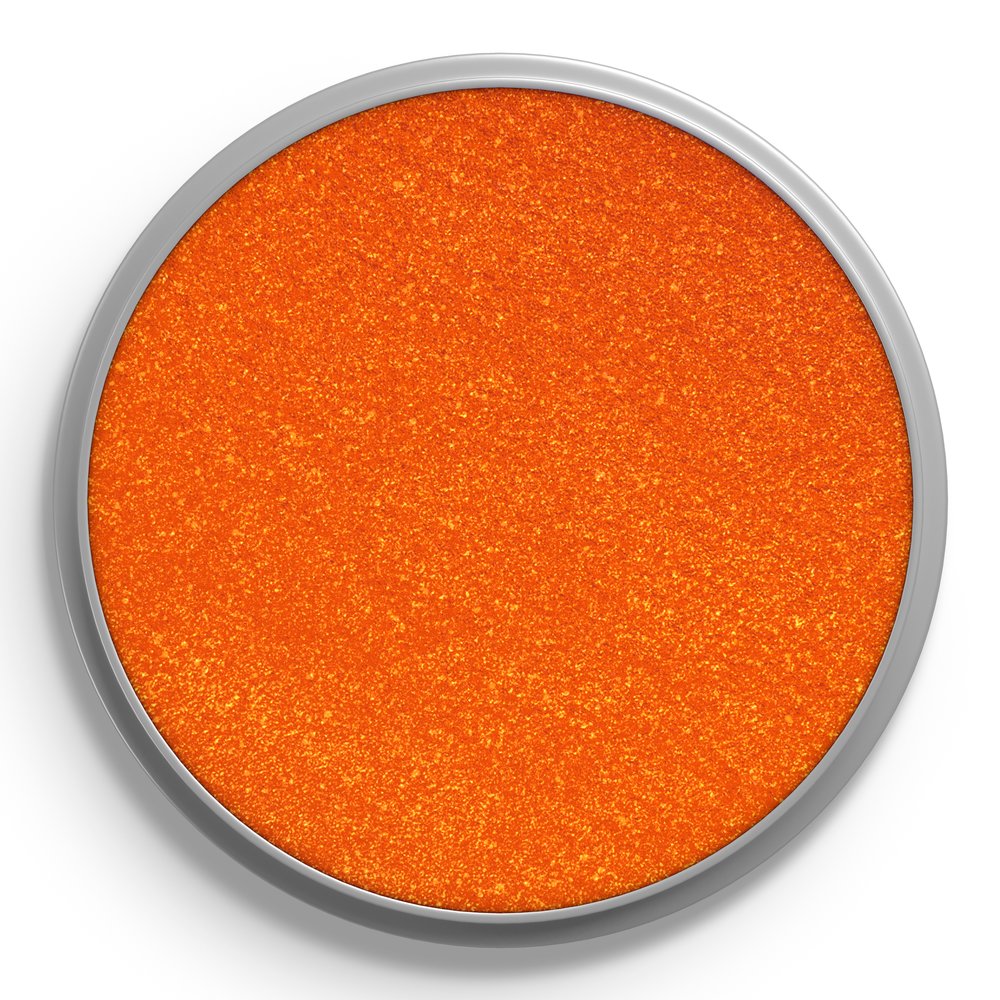 Snazaroo Sparkle Face Paint - Sparkle Orange, 18ml